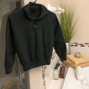 VINTAGE CROPPED QUARTER ZIP